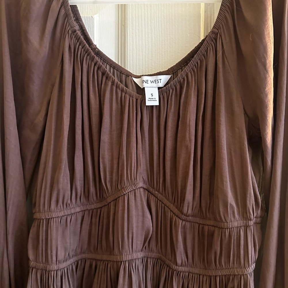 Brown Blouse